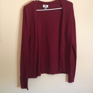 Maroon Old Navy Cardigan Size Medium